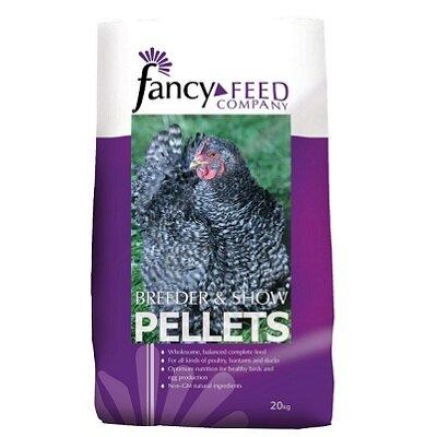 Fancy Feeds Breeder & Show Pellets 20kg - North East Pet Shop Fancy Feeds