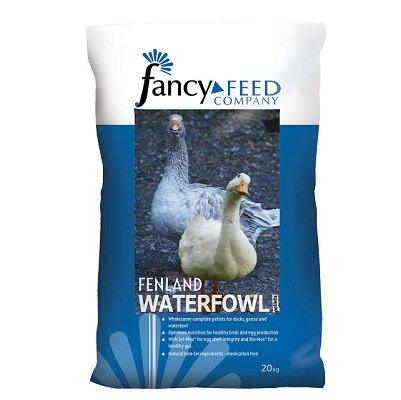 Fancy Feeds Fenland Waterfowl Pellets 20kg - North East Pet Shop Fancy Feeds