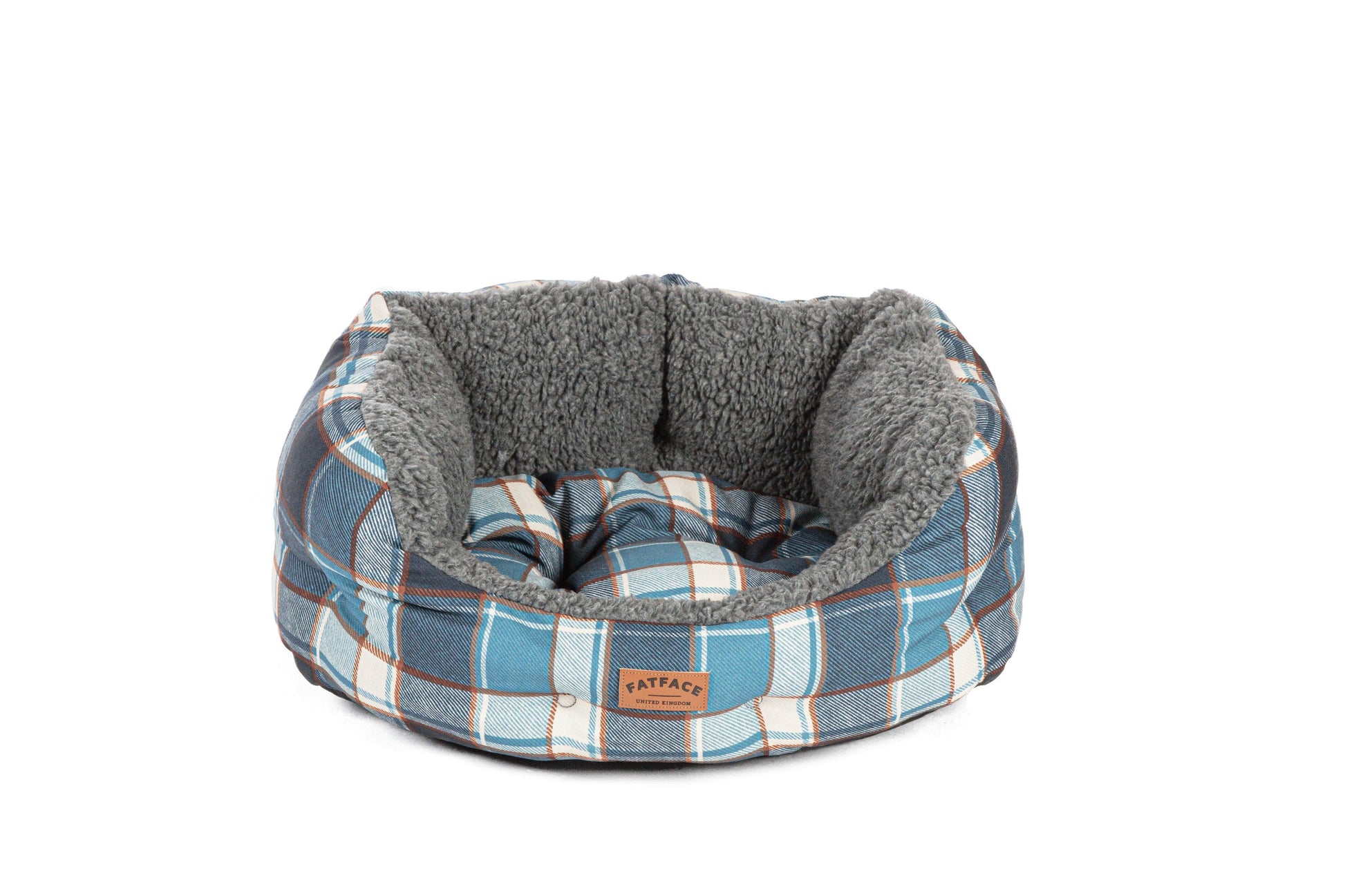 FatFace Fleece Check Deluxe Slumber Bed - North East Pet Shop FatFace