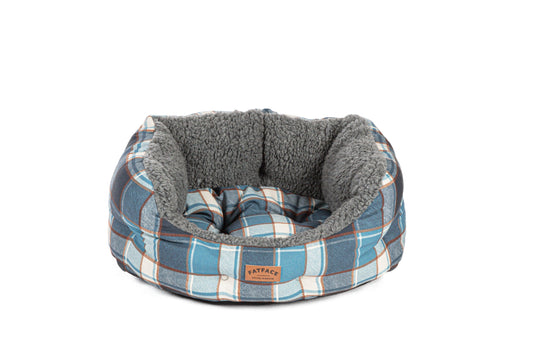 FatFace Fleece Check Deluxe Slumber Bed - North East Pet Shop FatFace