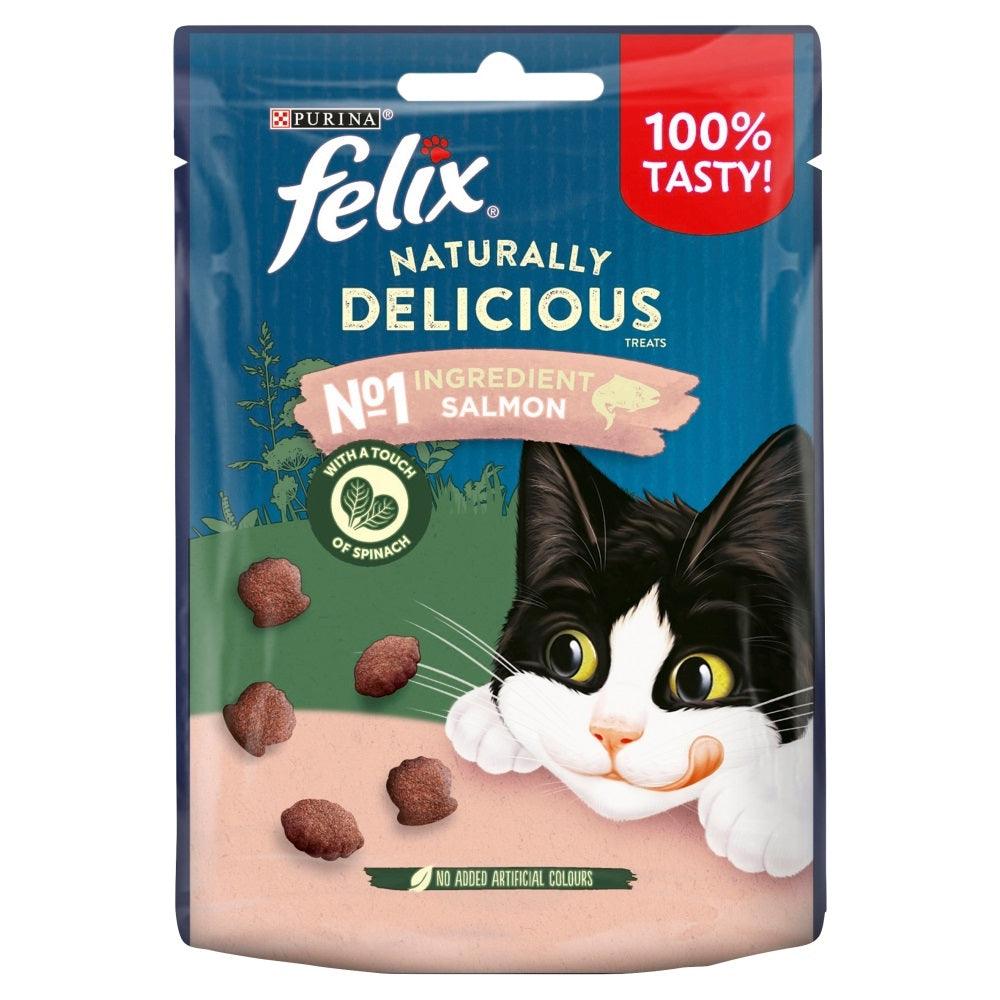 Felix Naturally Delicious Salmon 50g - North East Pet Shop Felix