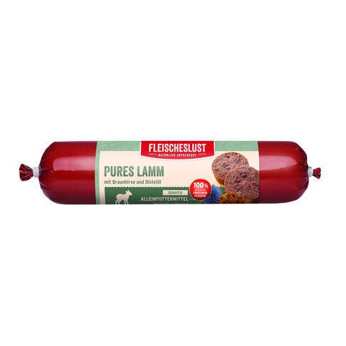 Fleischeslust Pure Lamb with unpeeled millet and yeast - North East Pet Shop Fleischeslust