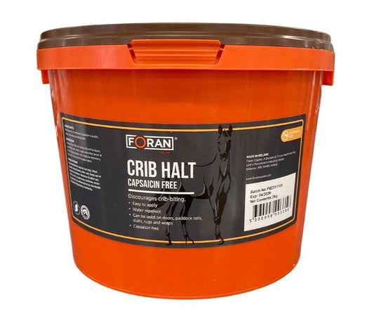 Foran Crib Halt Gel Capsaican Free 2kg - North East Pet Shop Foran