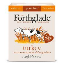 Forthglade Complete Grain free Adult Turkey & Veg, 395g - North East Pet Shop Forthglade