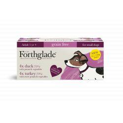 Forthglade Complete Grain Free Small Dog Duck & Turkey 8 x 150g - North East Pet Shop Forthglade