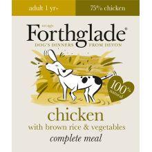 Forthglade Complete Meal Adult Chicken with Brown Rice & Vegetables, 395g - North East Pet Shop Forthglade