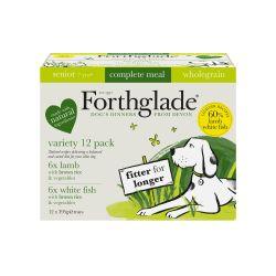 Forthglade Complete Senior with Brown Rice Variety Case 12pk, 395g - North East Pet Shop Forthglade