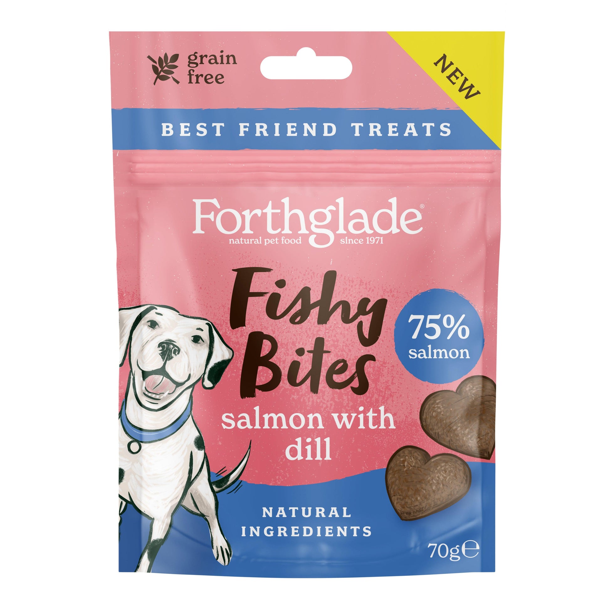 Forthglade Fishy Bite Salmon Treat 70g - North East Pet Shop Forthglade