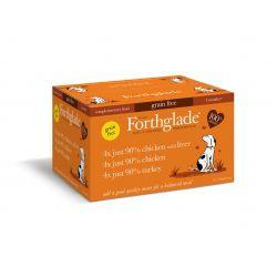 Forthglade Just Grain Free Poultry Mix 12 pack, 395g - North East Pet Shop Forthglade