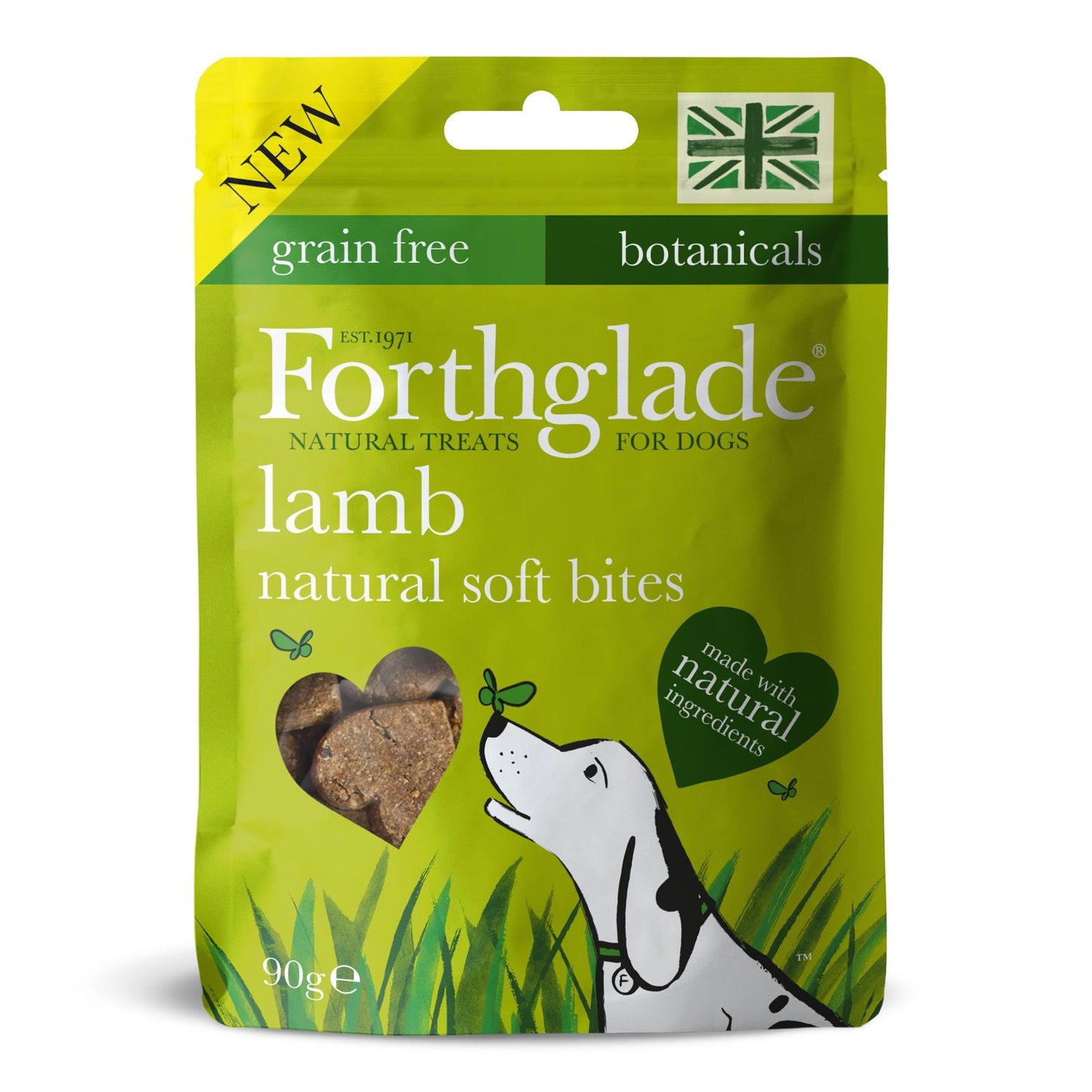 Forthglade Natural Soft Bites Lamb Treats 90g - North East Pet Shop Forthglade