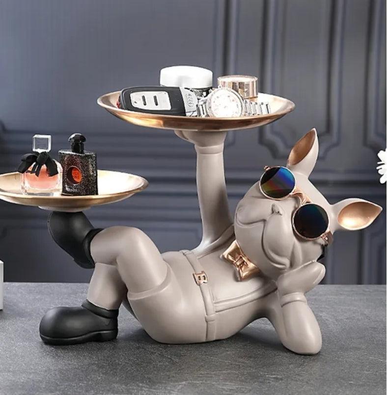 French Bulldog Resin Butler - North East Pet Shop North East Pet Shop