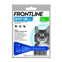 FRONTLINE Spot On Cat - 1 pipette, 1's - North East Pet Shop Frontline