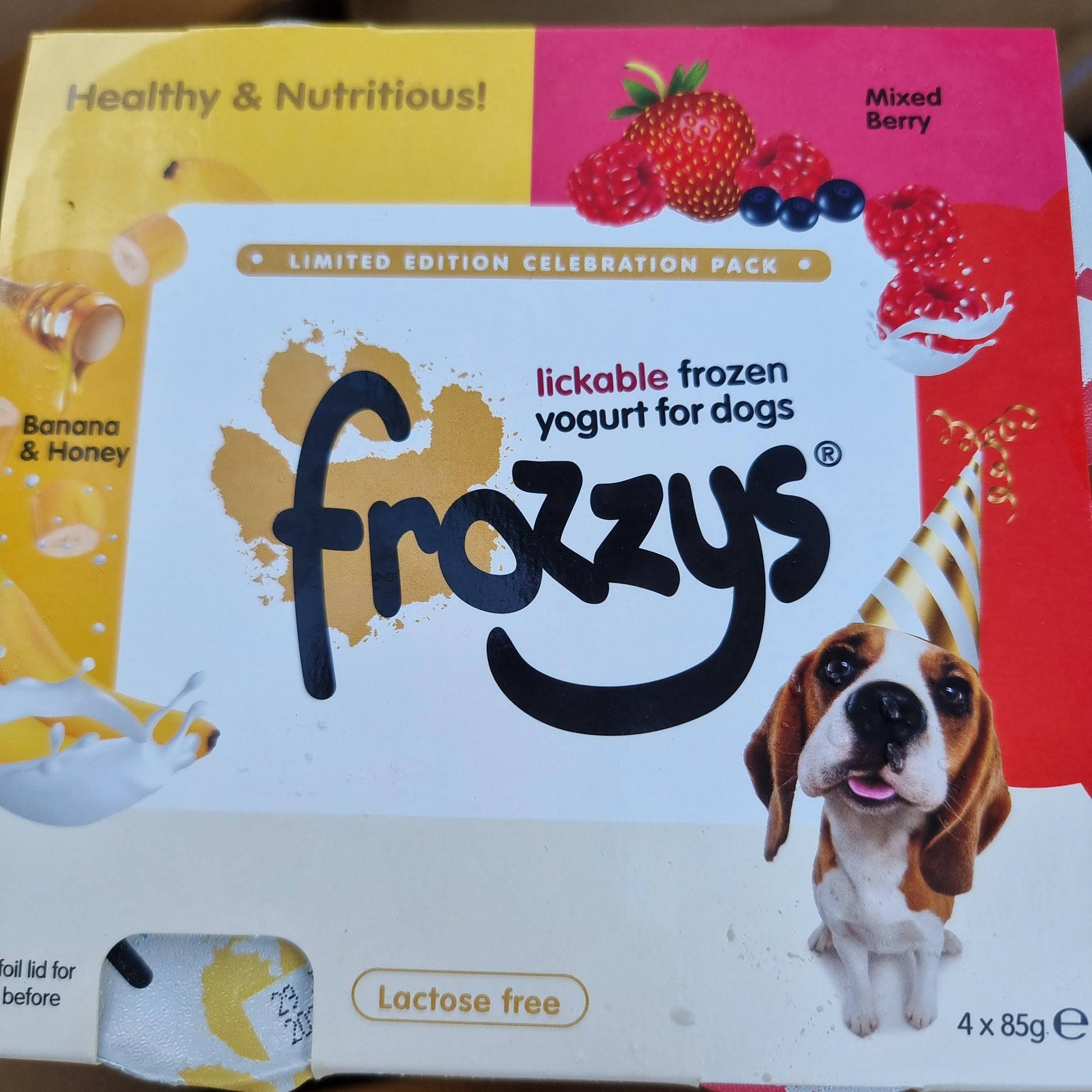 Frozzys Dog Ice Cream 4 x 85g - North East Pet Shop Frozzys