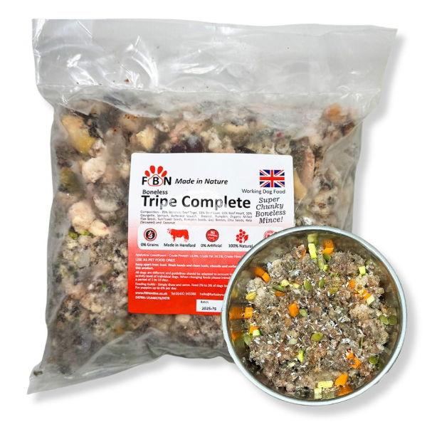 Fur Baby Nutrition Tripe Complete Frozen Dog Food 1kg - North East Pet Shop Fur Baby Nutrition