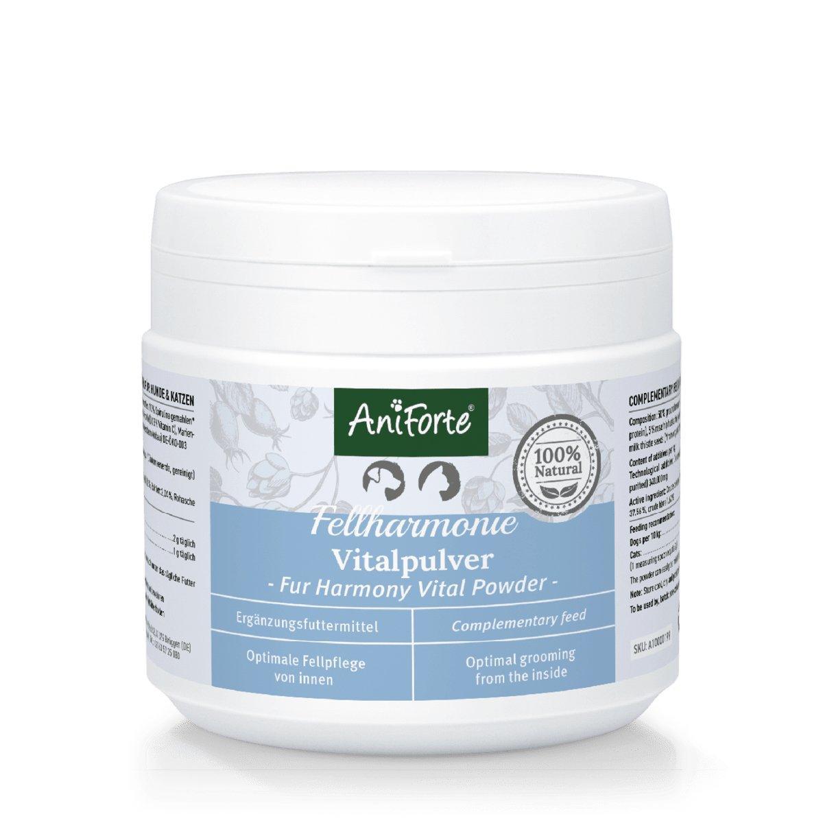 Fur Harmony Vital Powder 250g - Natural Skin & Coat Supplement - North East Pet Shop Aniforte