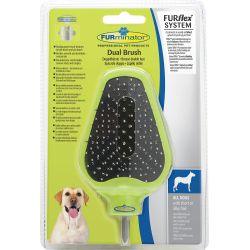 FURflex Dual Brush Head - North East Pet Shop FURminator