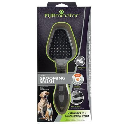 FURminator Dual Grooming Brush - North East Pet Shop FURminator