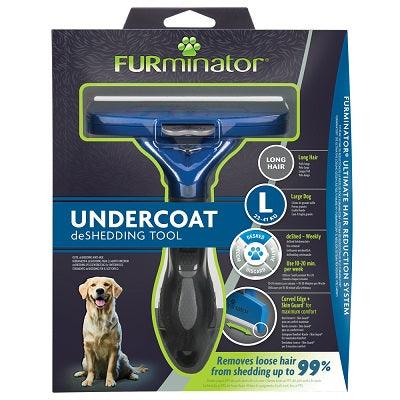 FURminator Undercoat Long Hair Lrg Dog - North East Pet Shop FURminator