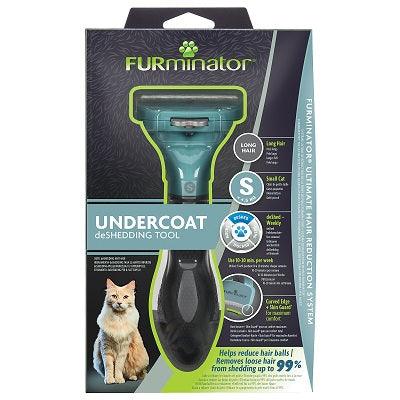 FURminator Undercoat Long Hair Sml Cat - North East Pet Shop FURminator