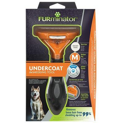 FURminator Undercoat Short Hair Med Dog - North East Pet Shop FURminator