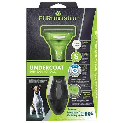 FURminator Undercoat Short Hair Sml Dog - North East Pet Shop FURminator