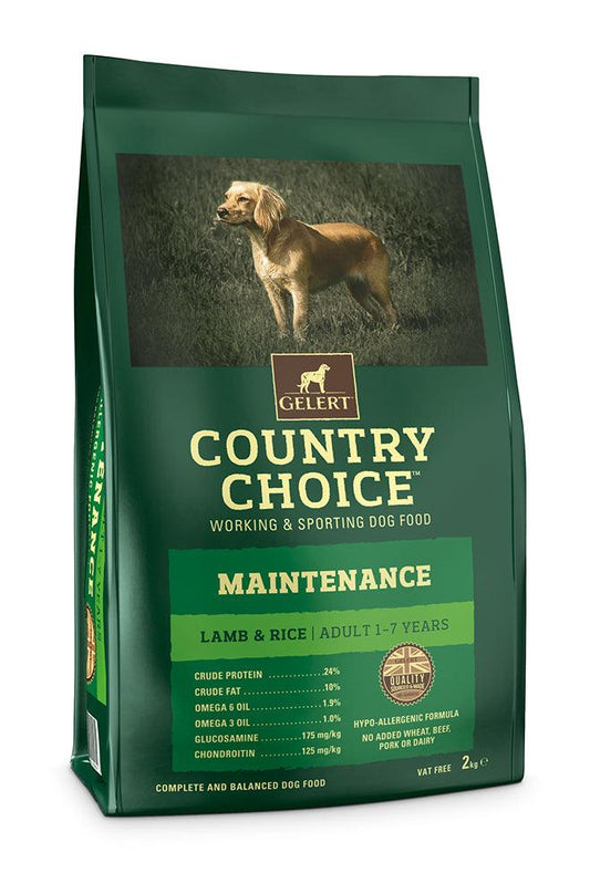 Gelert C Choice Maintenance Lamb & Rice - North East Pet Shop Gelert