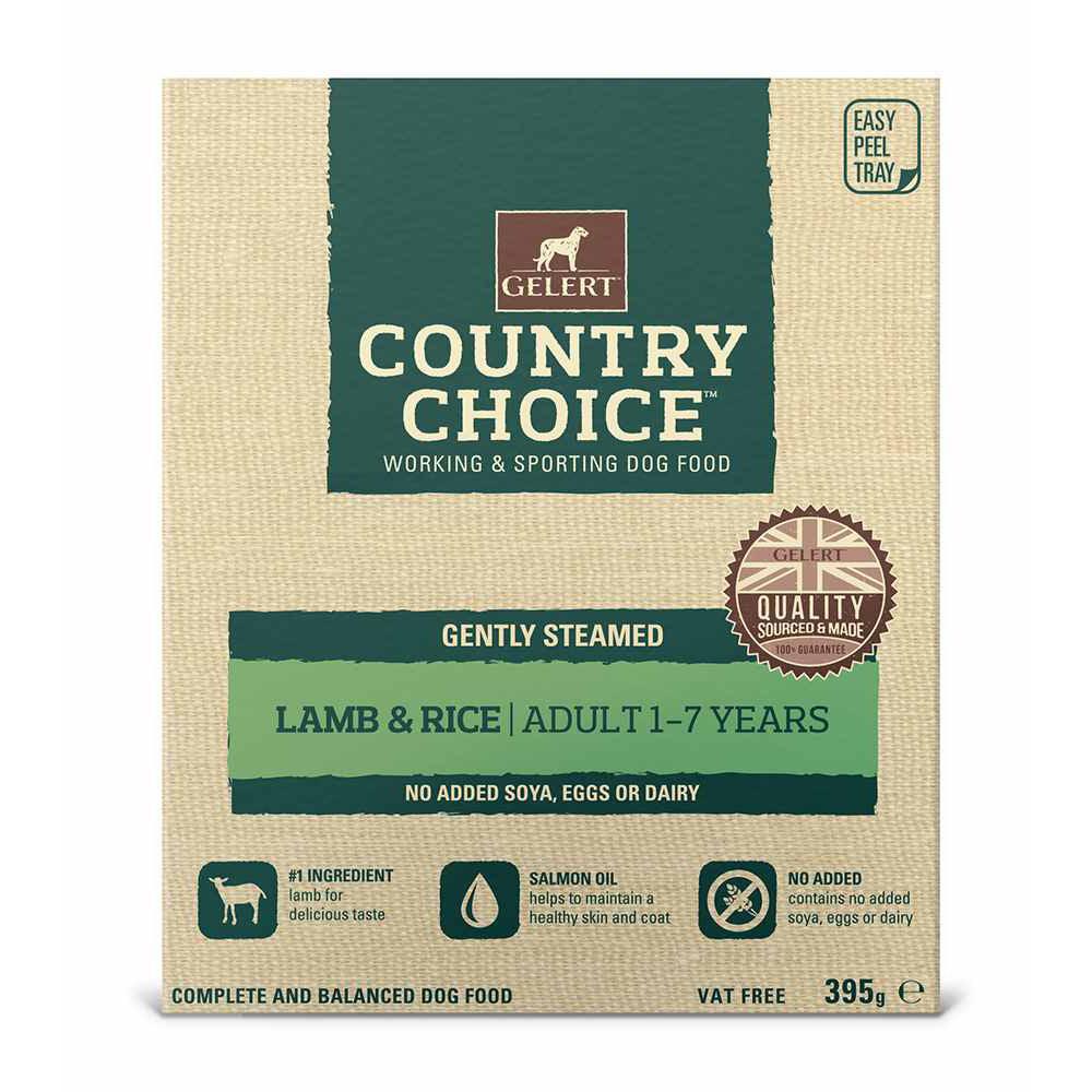 Gelert C Choice Tray Lamb 10x395g - North East Pet Shop Gelert