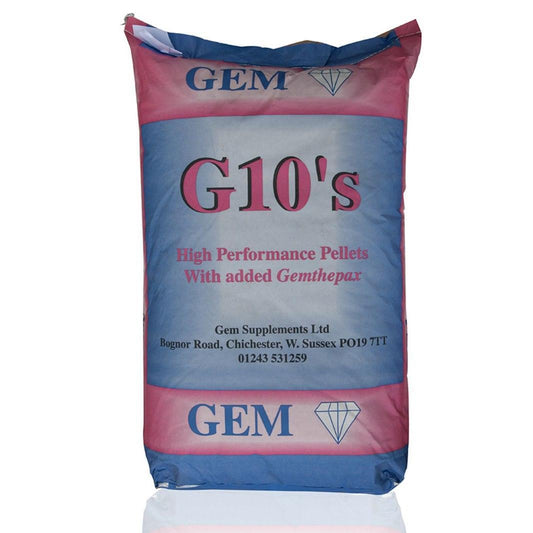 GEM G10 Pellets 20kg - North East Pet Shop GEM