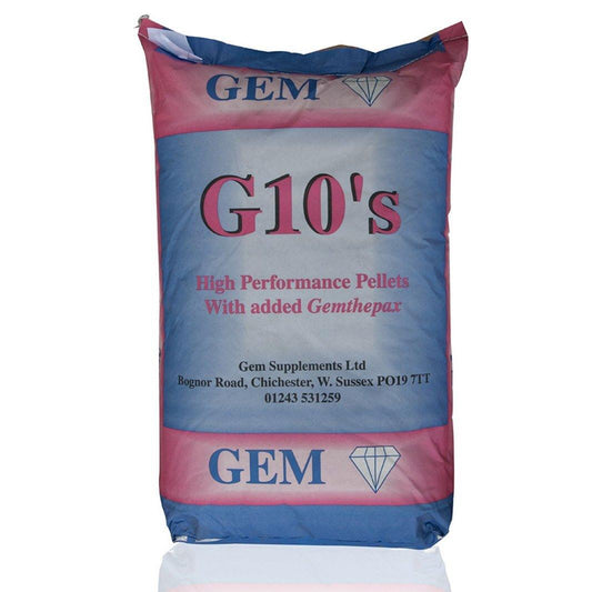 GEM G10 Pellets 20kg - North East Pet Shop Gem