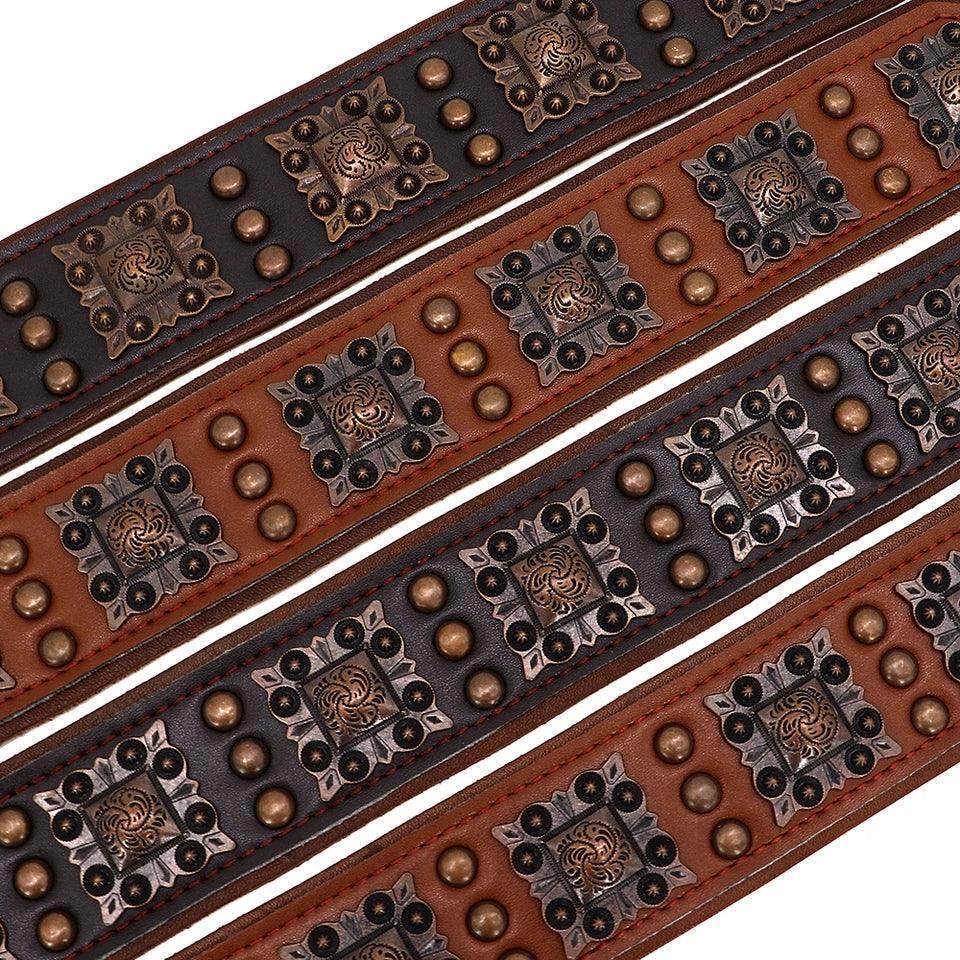 Genuine Leather Classic Collar - North East Pet Shop Dog Shack UK