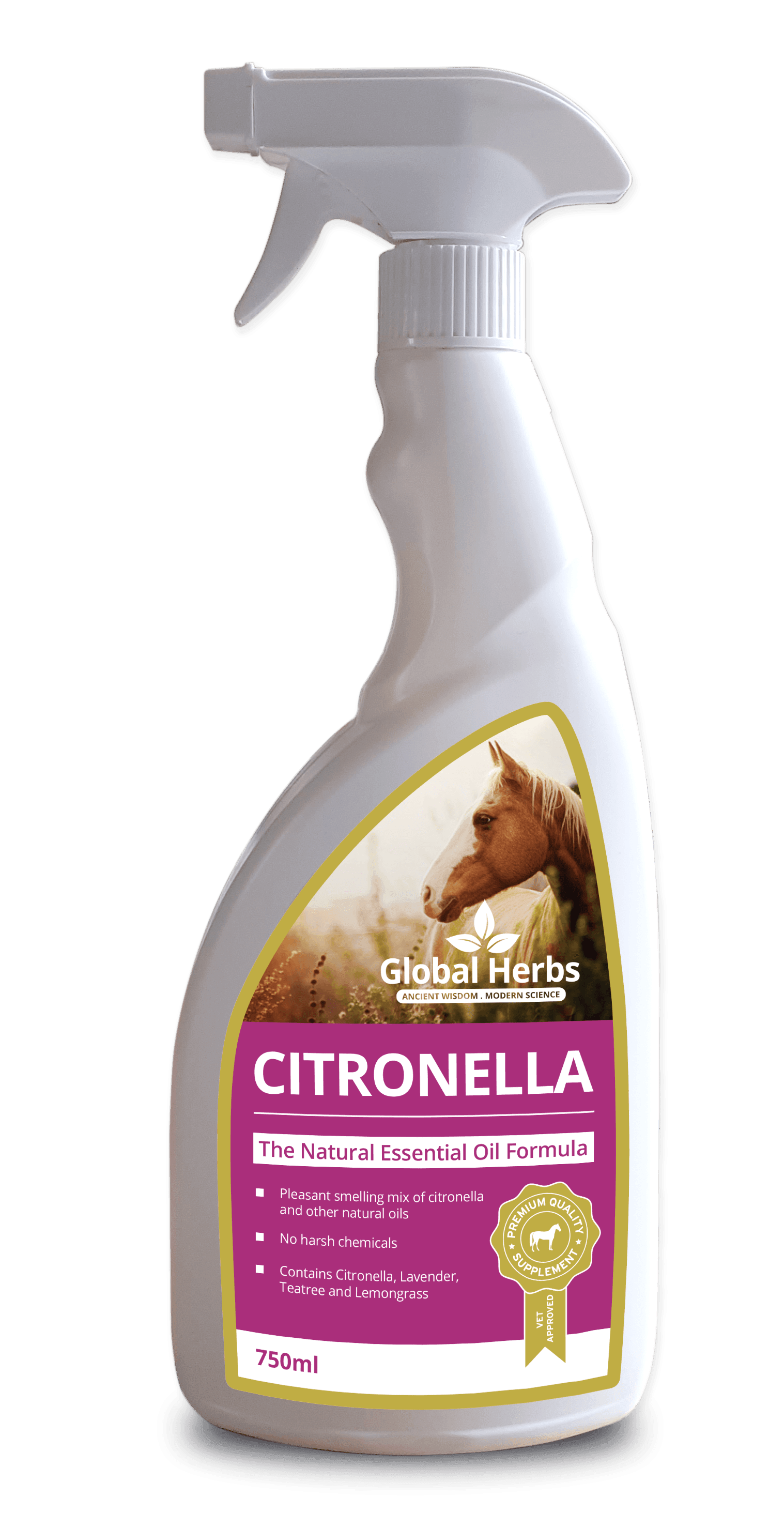 Global H Citronella Spray - North East Pet Shop Global Herbs