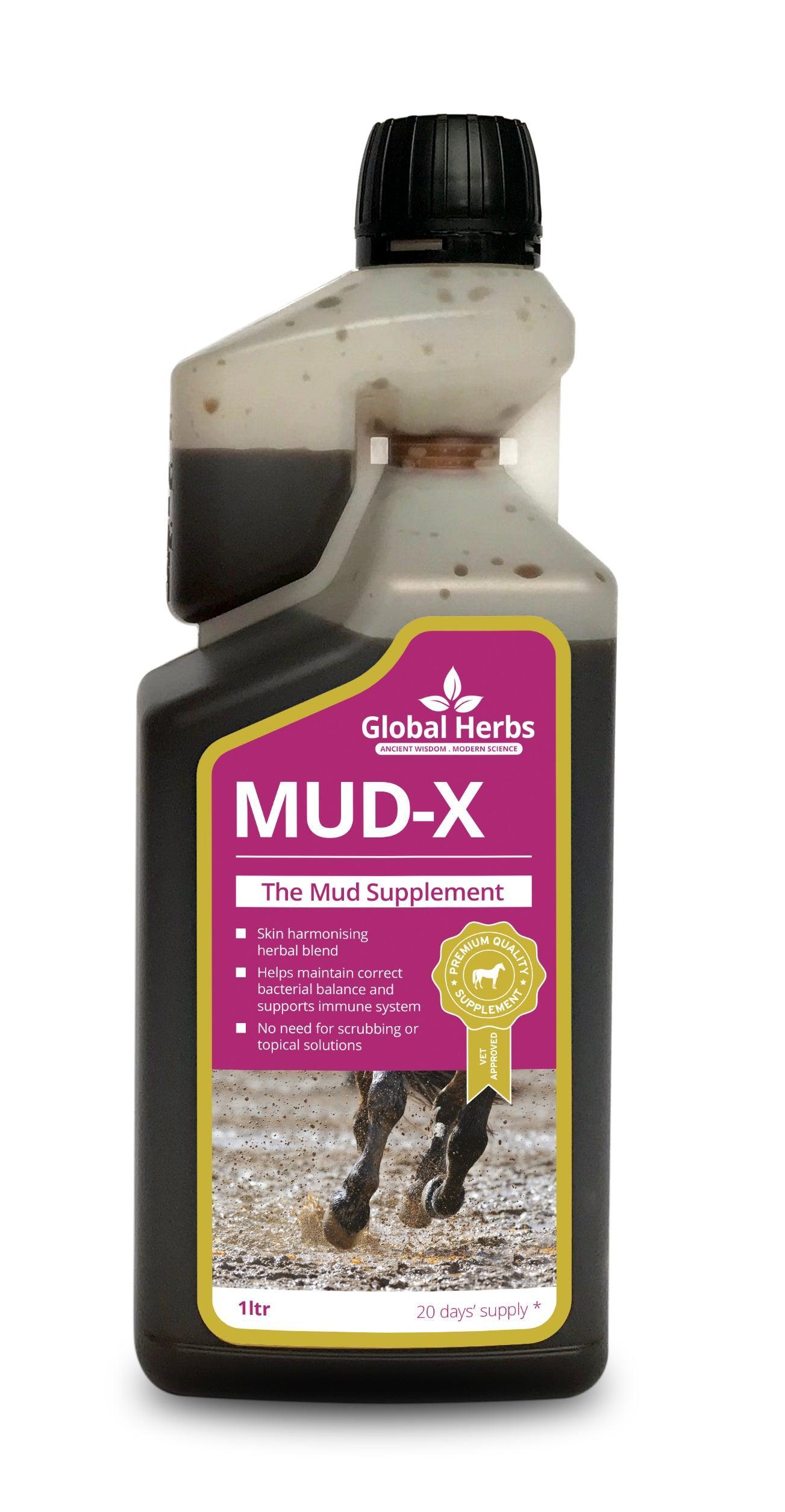 Global H Mud-X Syrup - North East Pet Shop Global Herbs