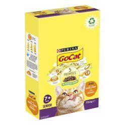 Go-Cat Senior with Chicken, Turkey and Vegetables Dry Cat Food, 750g - North East Pet Shop Go-Cat