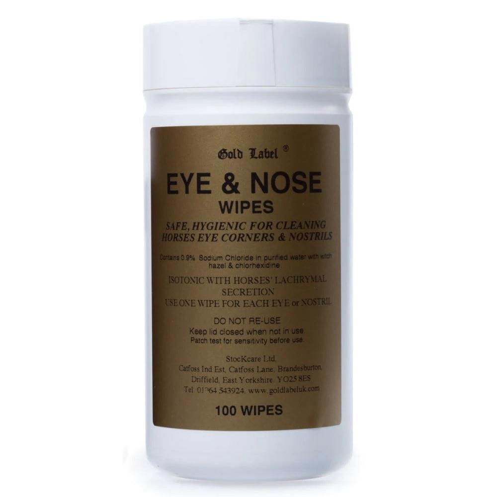 Gold Label Eye & Nose Wipes x100 - North East Pet Shop Gold Labels