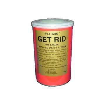 Gold Label Get Rid Powder - North East Pet Shop Gold Labels