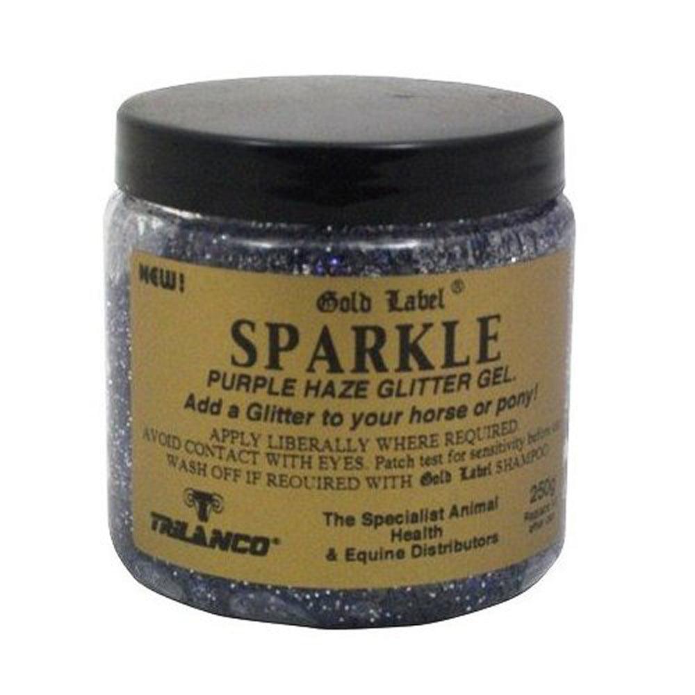 Gold Label Glitter Gel Purple Haze - North East Pet Shop Gold Labels