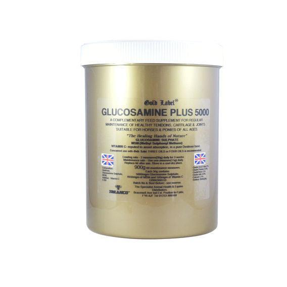 Gold Label Glucosamine Plus 5000 - North East Pet Shop Gold Labels