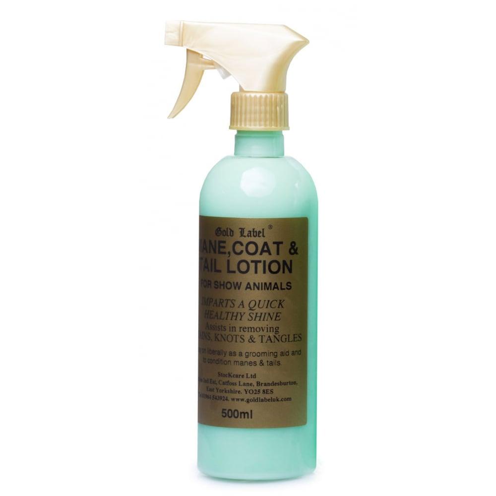 Gold Label Mane Tail & Coat Spray - North East Pet Shop Gold Labels