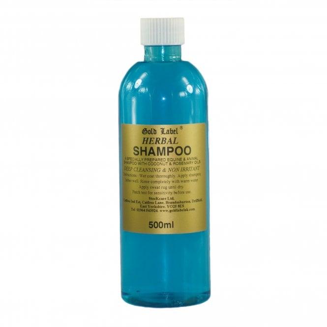 Gold Label Stock Shampoo Herbal - North East Pet Shop Gold Labels