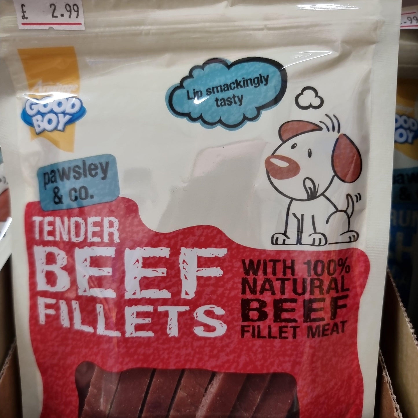 Good Boy Beef Fillets 90g - North East Pet Shop Good Boy