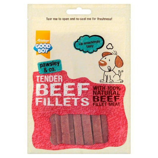 Good Boy Tender Beef Fillets 10x90g - North East Pet Shop Good Boy