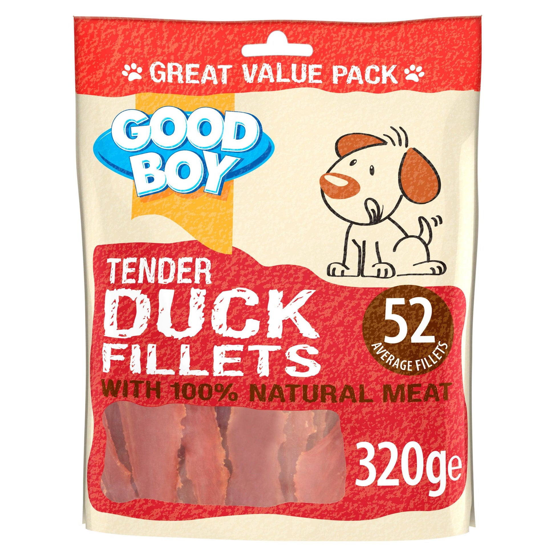 Good Boy Tender Duck Fillets 3x320g - North East Pet Shop Good Boy