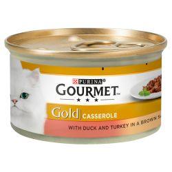 Gourmet Gold Casserole Duck & Turkey 12 x 85g - North East Pet Shop Gourmet