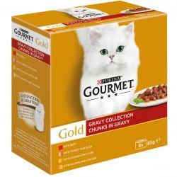 Gourmet Gold Chunks in Gravy Collection - North East Pet Shop Gourmet