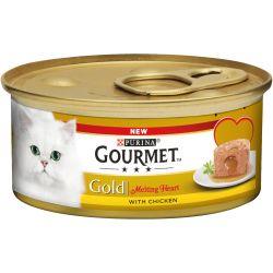 Gourmet Gold Melting Heart Chicken 12 x 85g - North East Pet Shop Gourmet