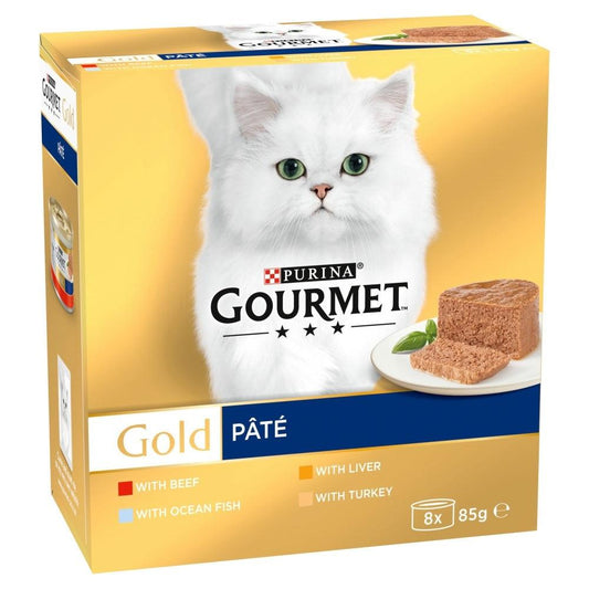 Gourmet Gold Pate Mix 48 x 85g - North East Pet Shop Gourmet