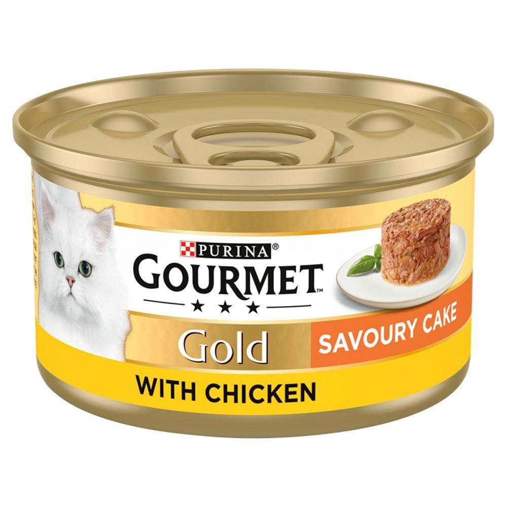 Gourmet Gold Savoury Cake Chicken 12x85g - North East Pet Shop Gourmet