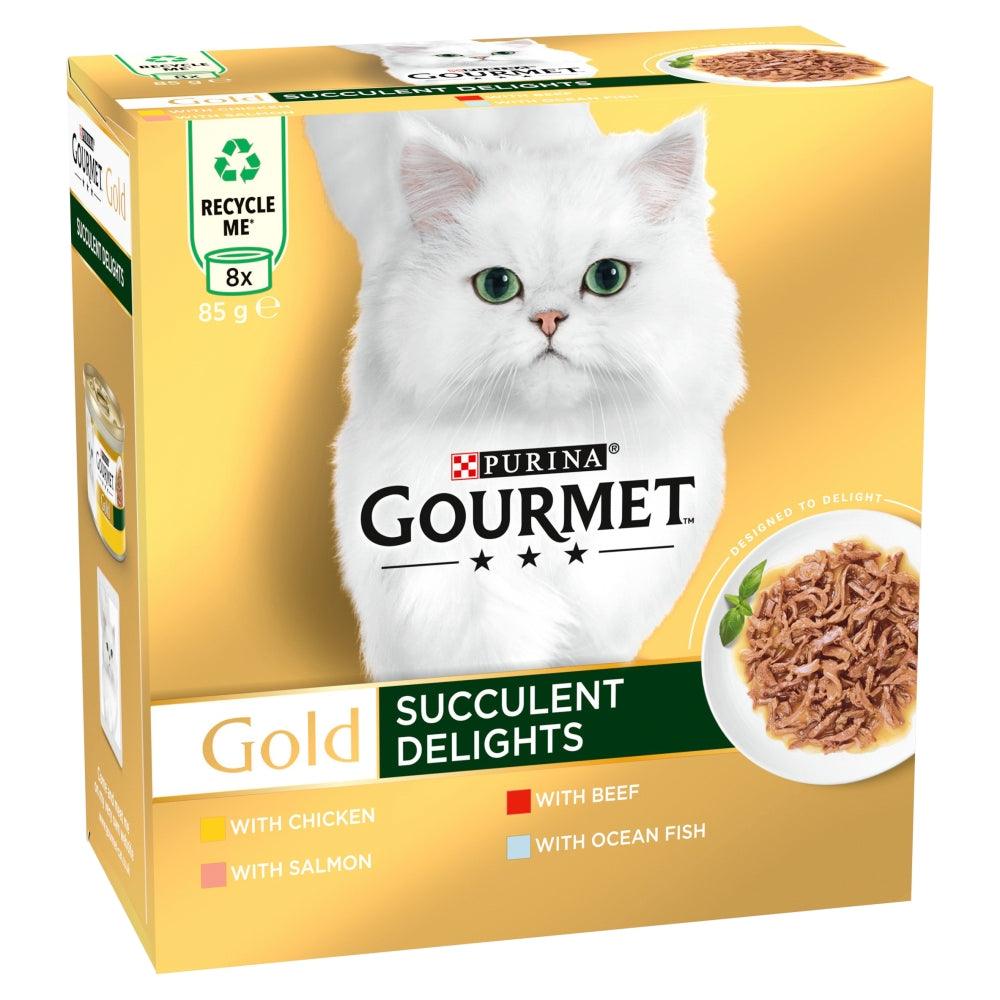 Gourmet Gold Succ Delight Chck 6x8x85g - North East Pet Shop Gourmet