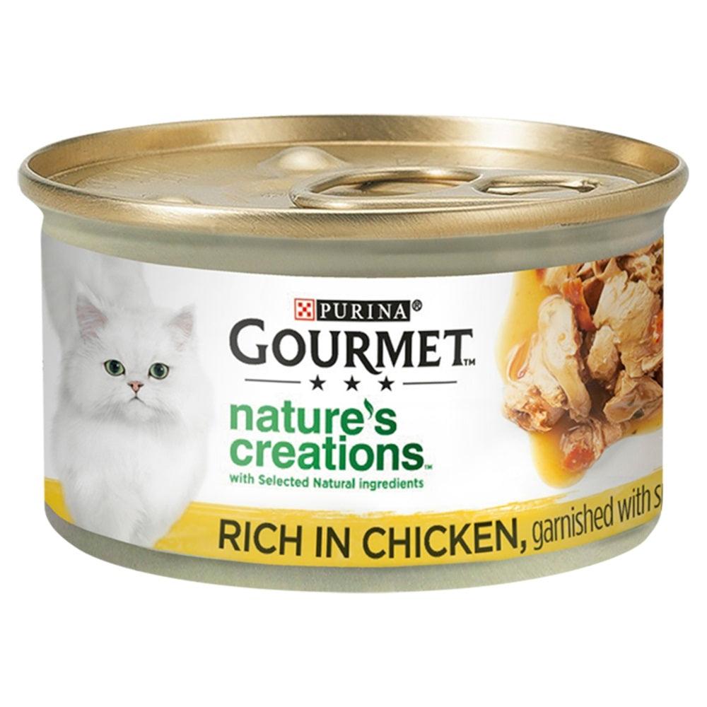 Gourmet Nat Creations Chicken 12x85g - North East Pet Shop Gourmet