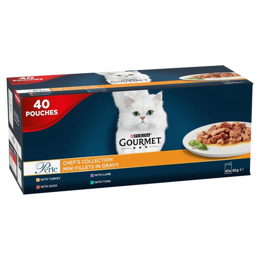 Gourmet Perle Chef Collect Gravy 40x85g - North East Pet Shop Gourmet